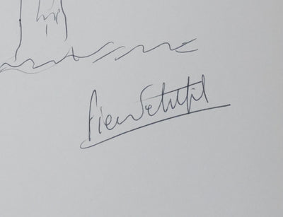 Autographe original de Pierre PETITFILS (photo de détail 2) - Crédit photo : Galerie Art.Paris