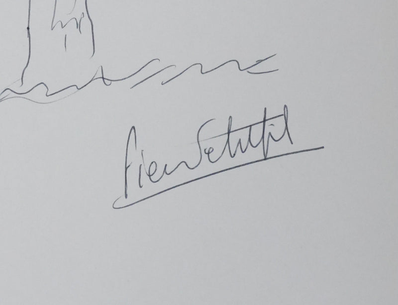 Autographe original de Pierre PETITFILS (photo de détail 2) - Crédit photo : Galerie Art.Paris