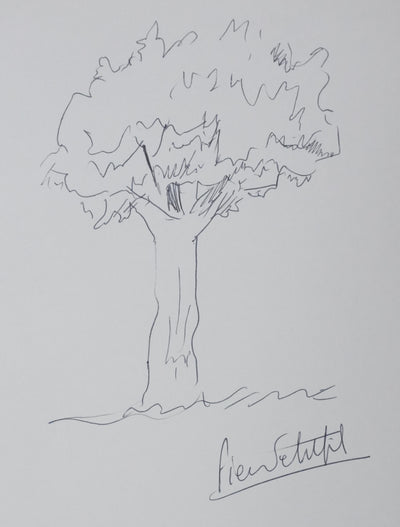 Autographe original de Pierre PETITFILS (photo de détail 3) - Crédit photo : Galerie Art.Paris