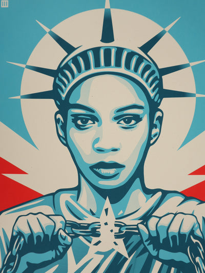Thomas WIMBERLY : Your Vote Is Your Voice, Sérigraphie originale signée