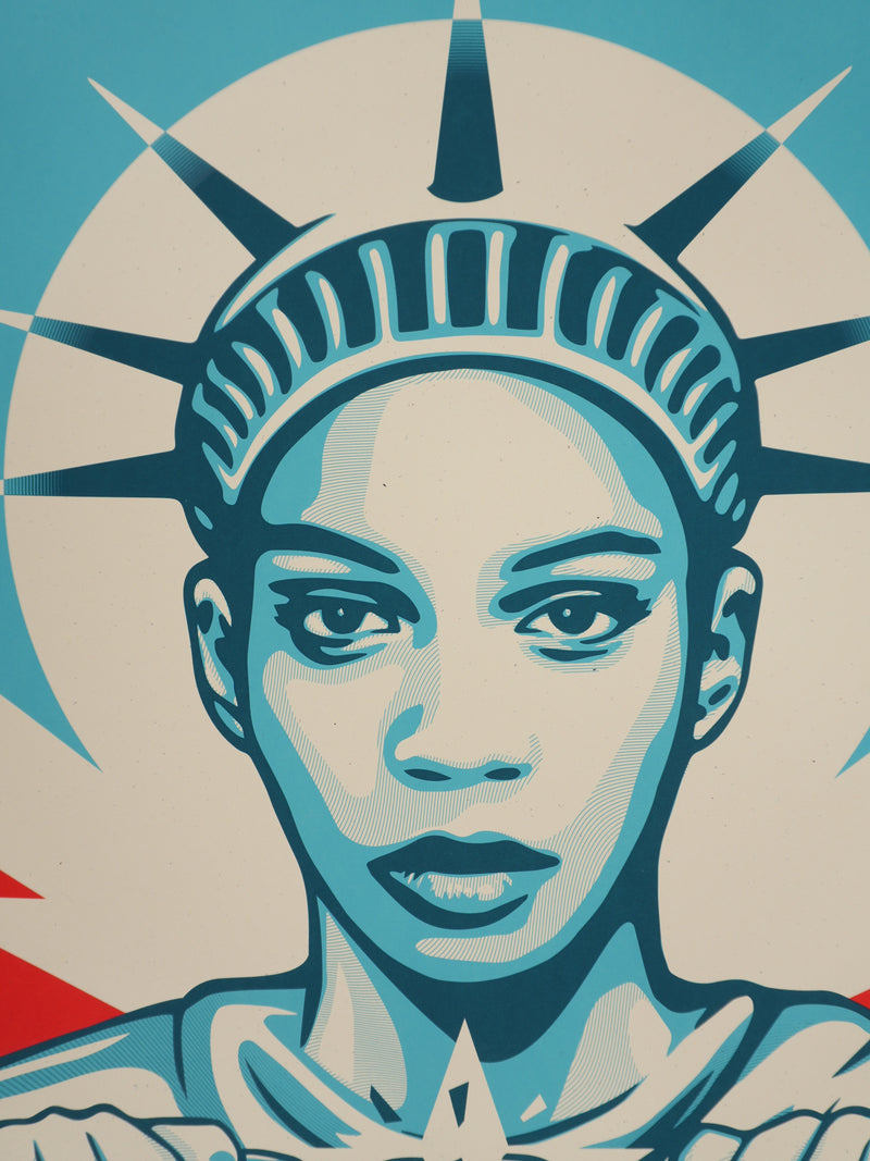 Thomas WIMBERLY : Your Vote Is Your Voice, Sérigraphie originale signée