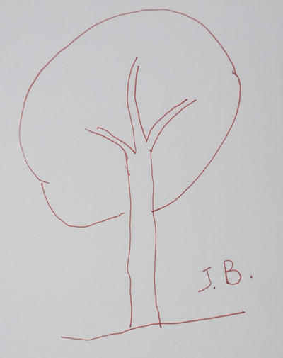 Autographe original de Jacques BOURGEOIS (photo de détail 3) - Crédit photo : Galerie Art.Paris