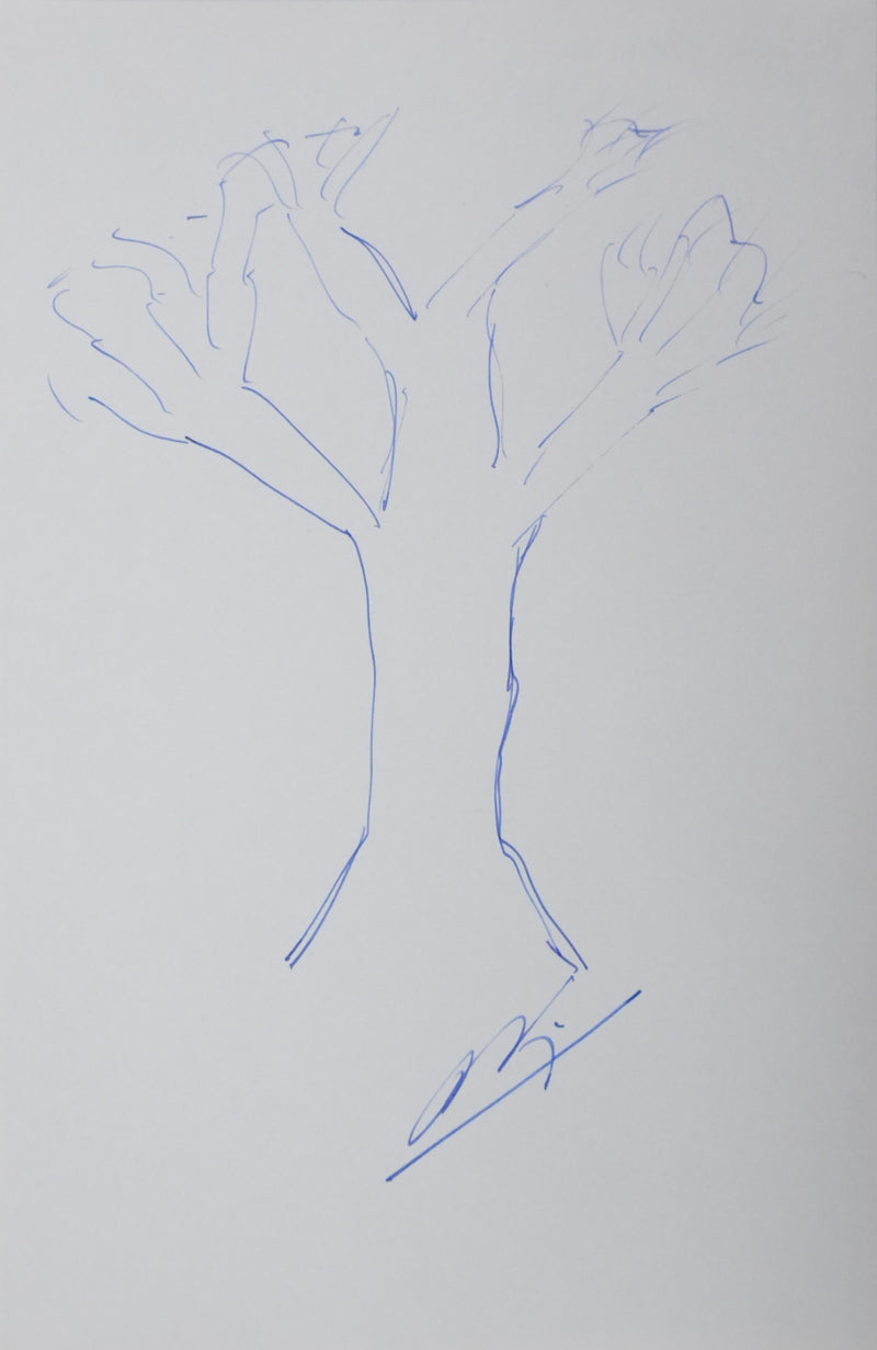 Autographe original de Jacques PINGLE (vue générale) - Crédit photo : Galerie Art.Paris