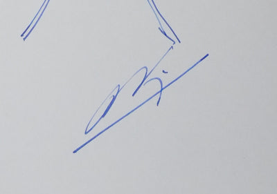 Autographe original de Jacques PINGLE (photo de détail 2) - Crédit photo : Galerie Art.Paris