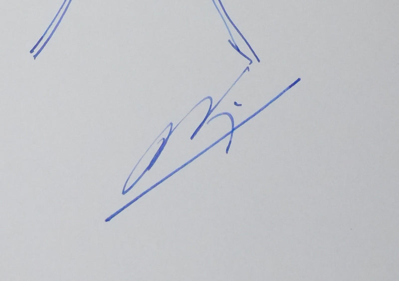 Autographe original de Jacques PINGLE (photo de détail 2) - Crédit photo : Galerie Art.Paris