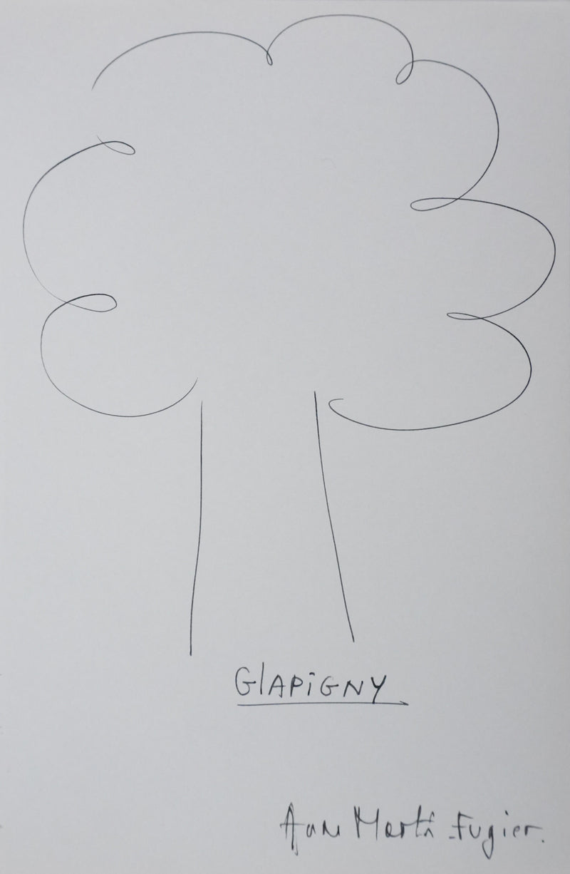 Autographe original de Anne MARTIN-FUGIER (vue générale) - Crédit photo : Galerie Art.Paris