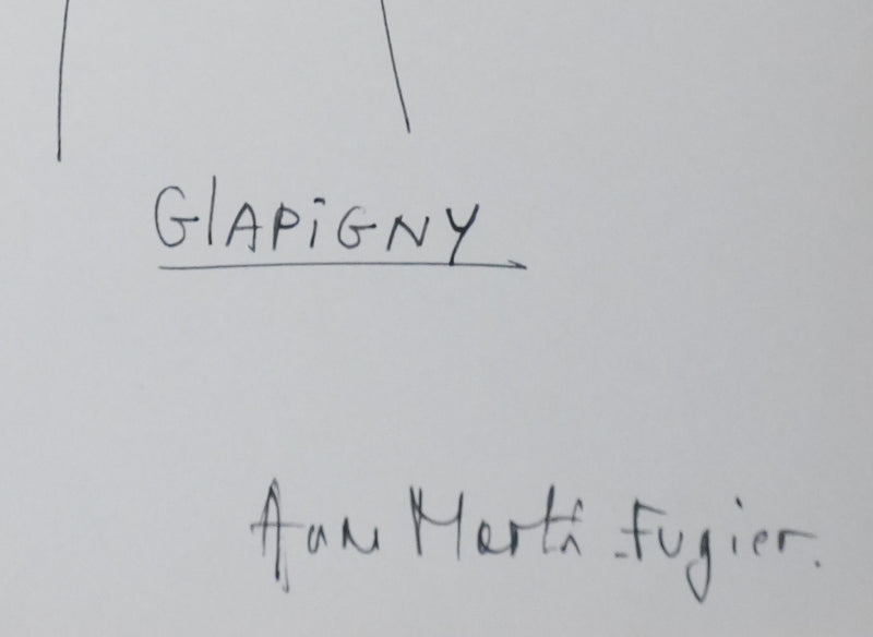 Autographe original de Anne MARTIN-FUGIER (photo de détail 2) - Crédit photo : Galerie Art.Paris