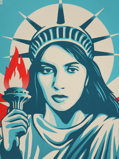 Thomas WIMBERLY : America for All, Sérigraphie originale signée