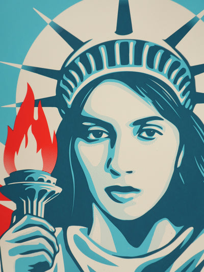 Thomas WIMBERLY : America for All, Sérigraphie originale signée