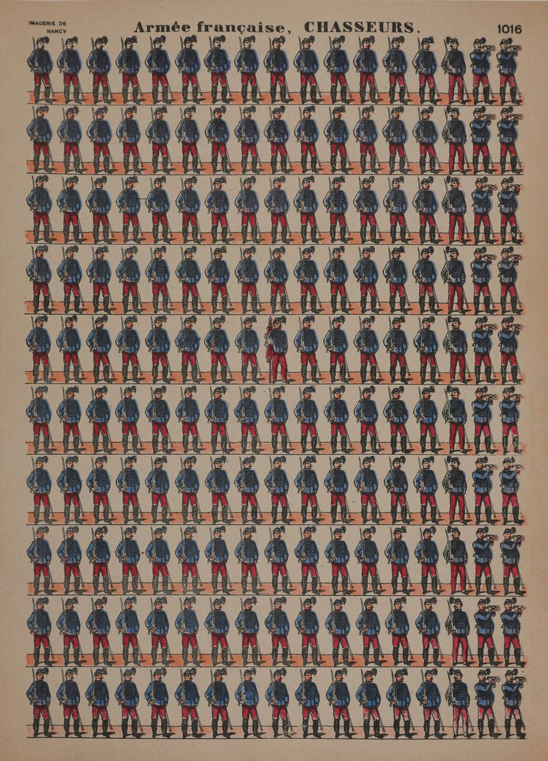 Imagerie de Nancy : Les chasseurs de l&