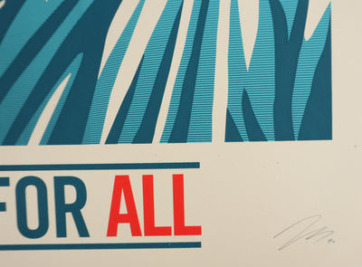 Thomas WIMBERLY : America for All, Sérigraphie originale signée