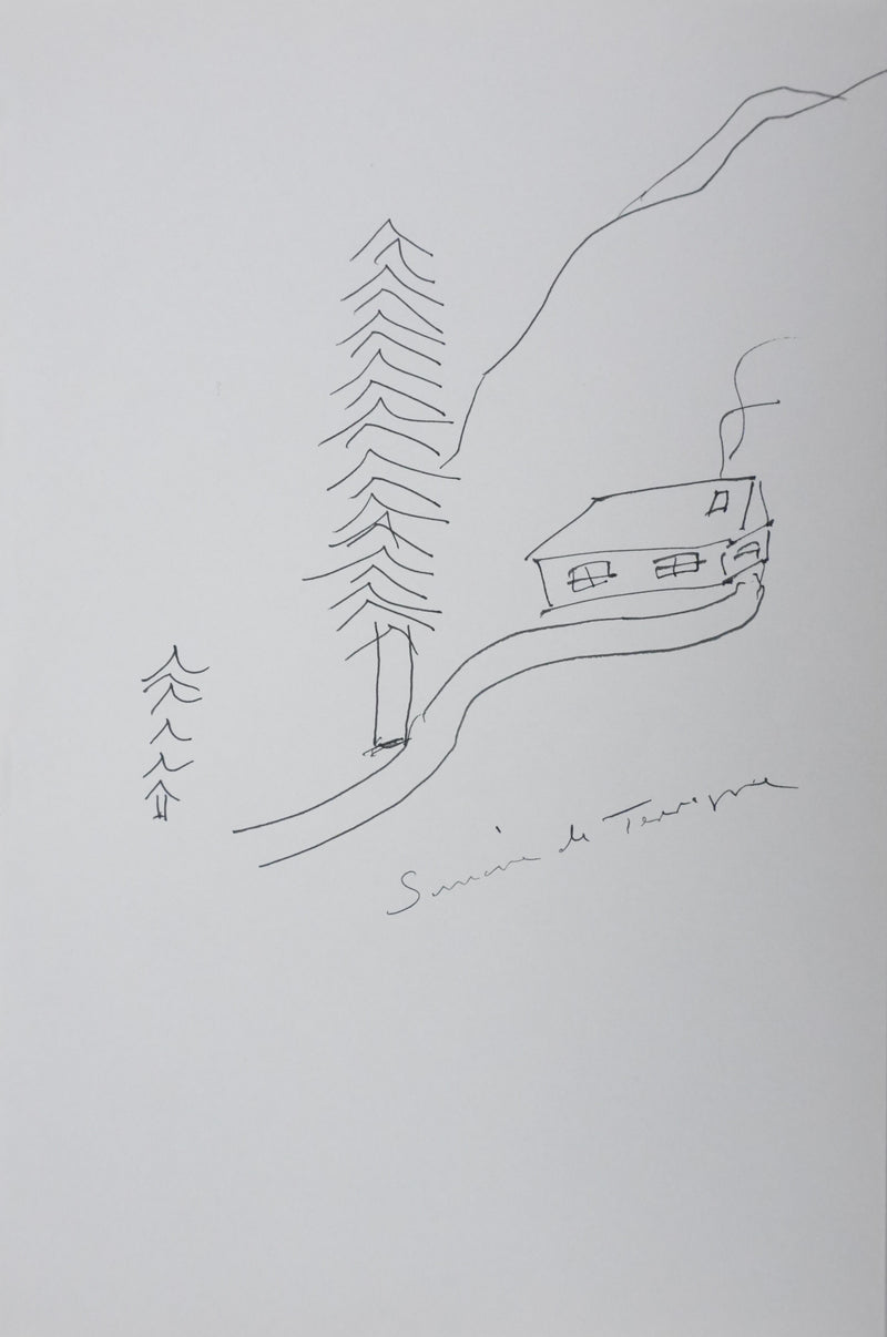 Autographe original de Simone de TERVAGNE (photo de détail 3) - Crédit photo : Galerie Art.Paris