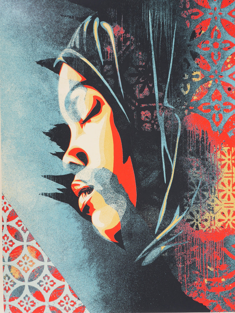 Shepard FAIREY (Obey) : Meditation, Sérigraphie originale signée