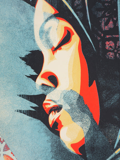 Shepard FAIREY (Obey) : Meditation, Sérigraphie originale signée