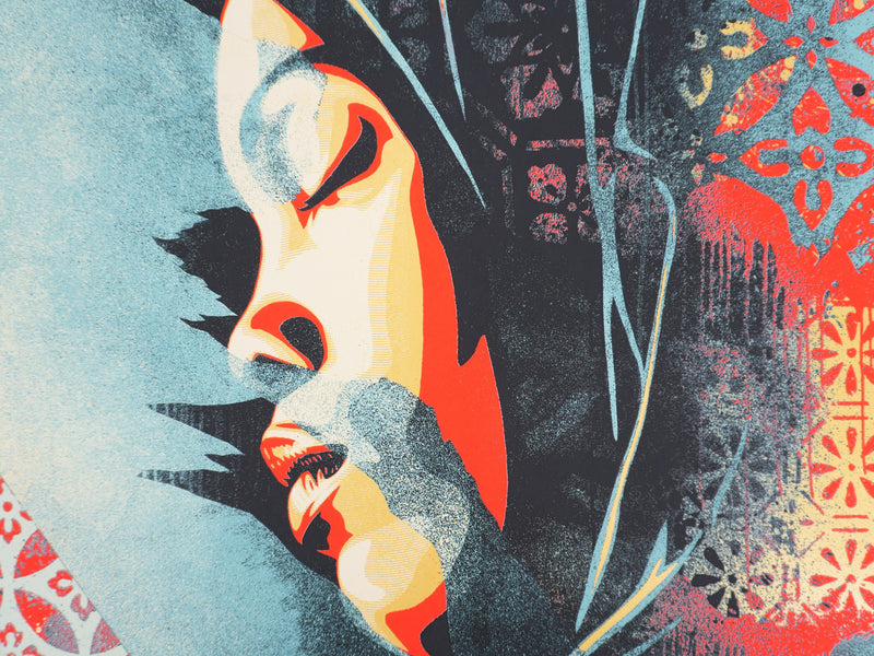 Shepard FAIREY (Obey) : Meditation, Sérigraphie originale signée