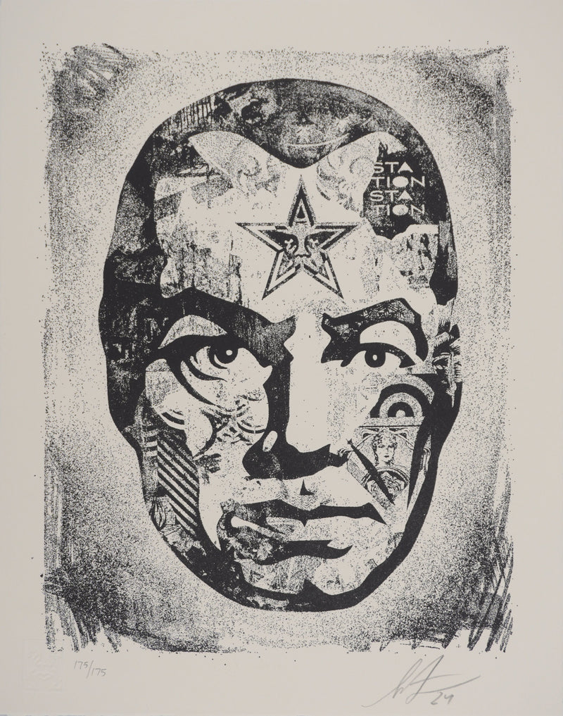 Shepard FAIREY : Big Brother, Gravure originale signée
