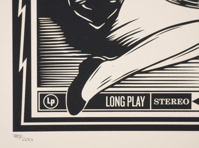 Shepard FAIREY (Obey) : C'mon Everybody, Sérigraphie originale signée