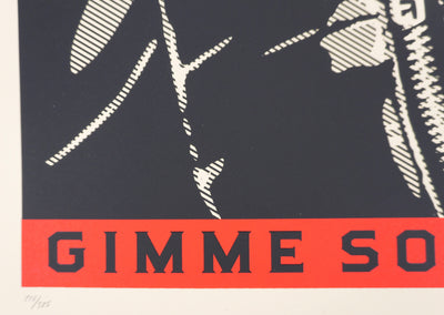 Shepard FAIREY (Obey) : Noise and Lies Red, Sérigraphie originale signée
