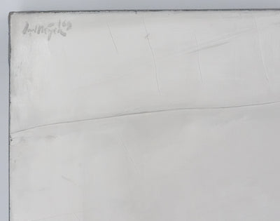 Jan MEIJER: Abstraktion in Schwarz und Rot, Öl auf Leinwand signiert