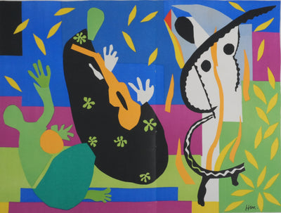 Henri MATISSE : La tristesse du roi, Lithographie originale (photo de détail 2) - Crédit photo : Galerie Art.Paris