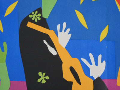 Henri MATISSE : La tristesse du roi, Lithographie originale (photo de détail 5) - Crédit photo : Galerie Art.Paris