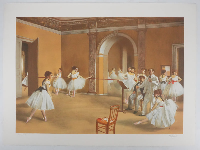 Edgar DEGAS : Le foyer de la danse à l&
