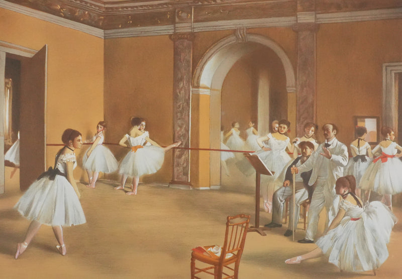 Edgar DEGAS : Le foyer de la danse à l&