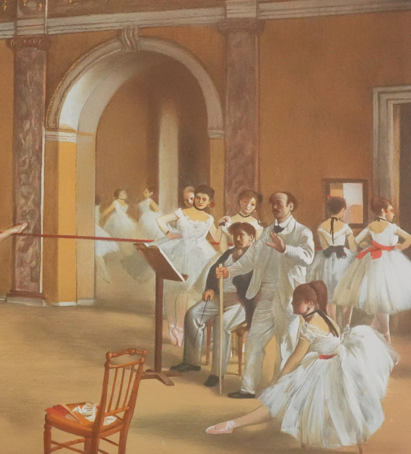 Edgar DEGAS : Le foyer de la danse à l&