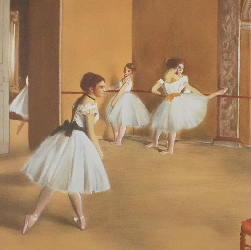 Edgar DEGAS : Le foyer de la danse à l&