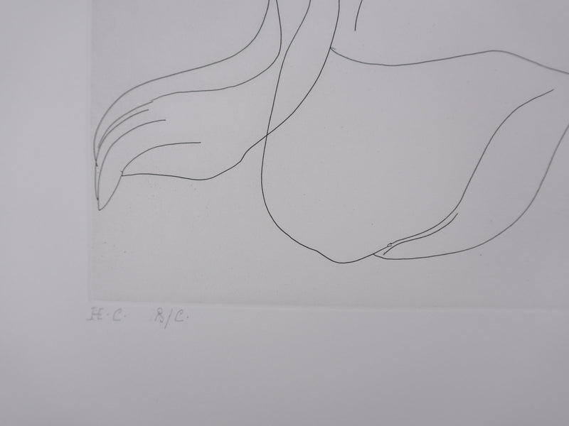 Pablo PICASSO : Les 156, Peinture Autoportrait-devinette, Gravure originale signée