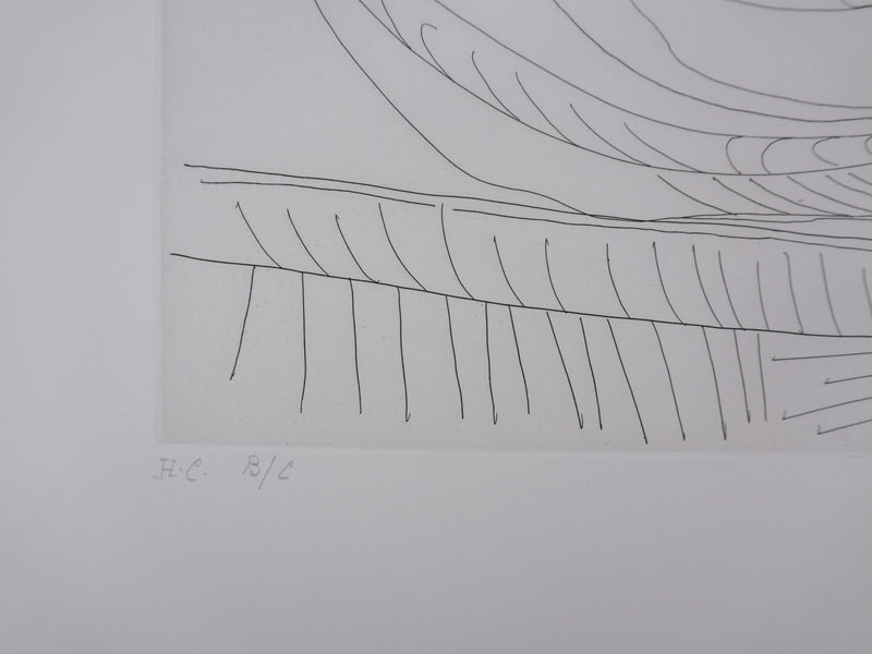 Pablo PICASSO : Les 156, Vieux modèle pour jeune odalisque, Gravure originale signée