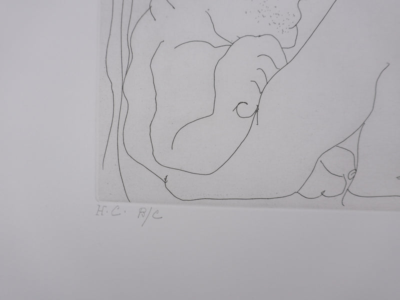 Pablo PICASSO : Les 156, Le Trèfle à quatre feuilles, Gravure originale signée