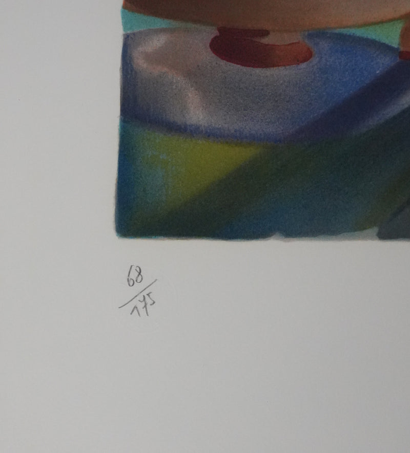 Janick LEDERLE : Les cuisinières, Lithographie originale signée