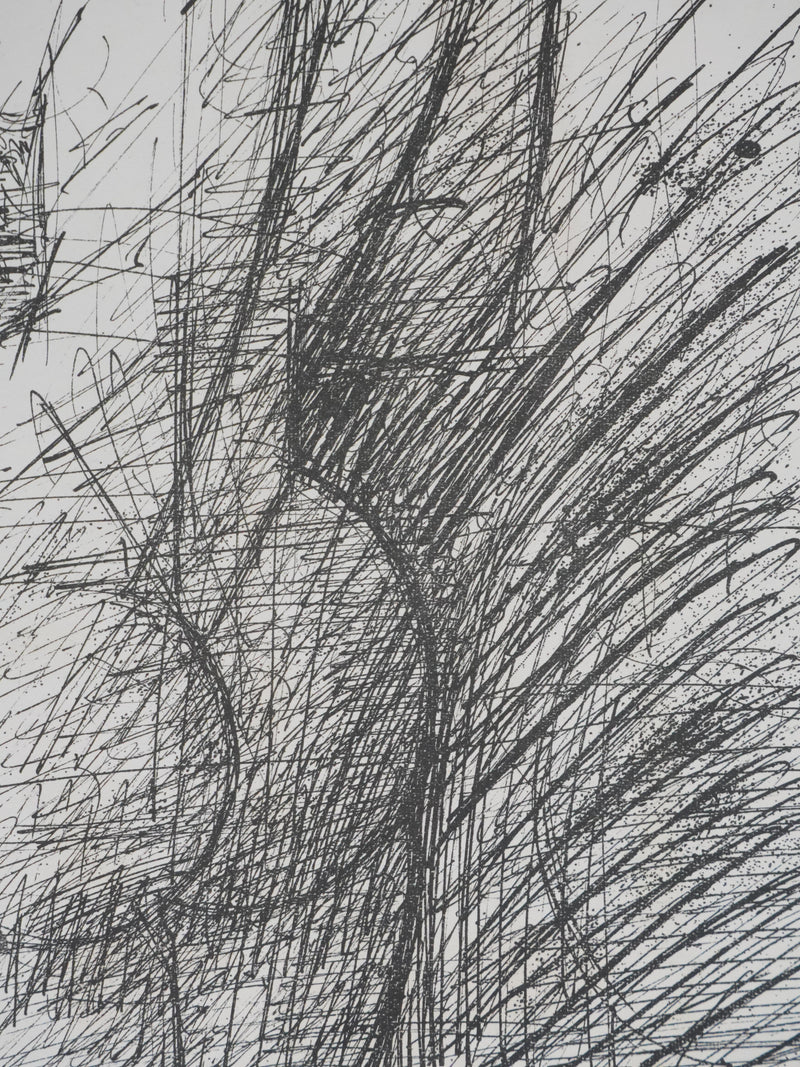 Marcel GROMAIRE : Nu féminin de dos, Lithographie originale (photo de détail 6) - Crédit photo : Galerie Art.Paris