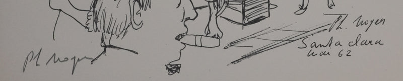 Philipe NOYER : Balade urbaine, Gravure signée