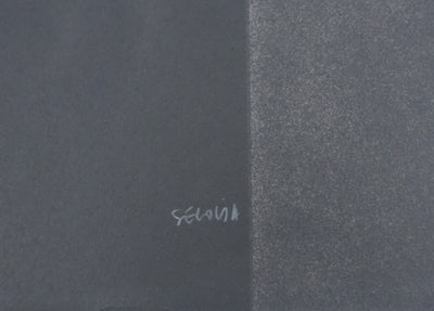 Andrès SEGOVIA : Composition noire, Lithographie originale signée