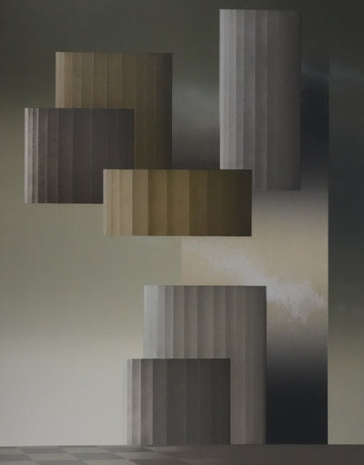 Andrès SEGOVIA : Les colonnes, Lithographie originale signée