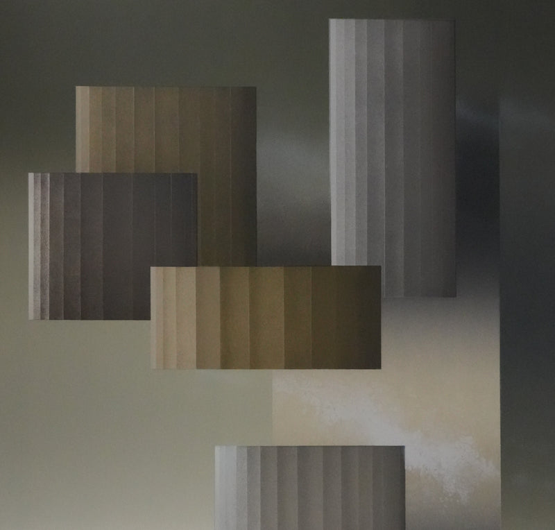 Andrès SEGOVIA : Les colonnes, Lithographie originale signée