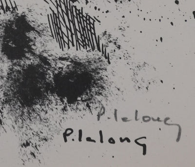 Pierre LELONG : Le plongeur, Héliogravure signée