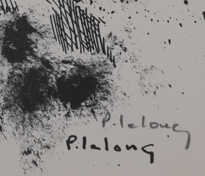 Pierre LELONG : Le plongeur, Héliogravure signée
