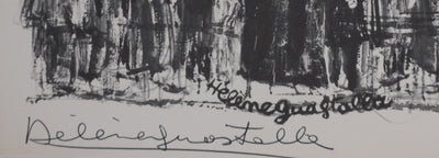 Hélène GUASTALLA : L'arbre perché, Héliogravure signée