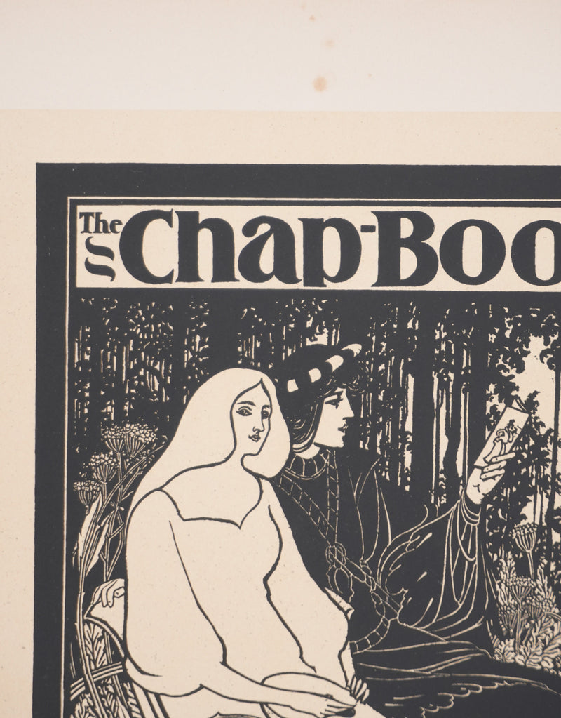 William H. BRADLEY : Moment poétique (The Chap-Book), Lithographie originale signée