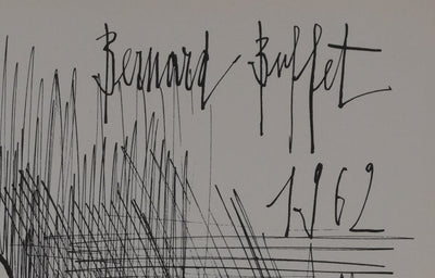 Bernard BUFFET : Les antidotes, Héliogravure signée