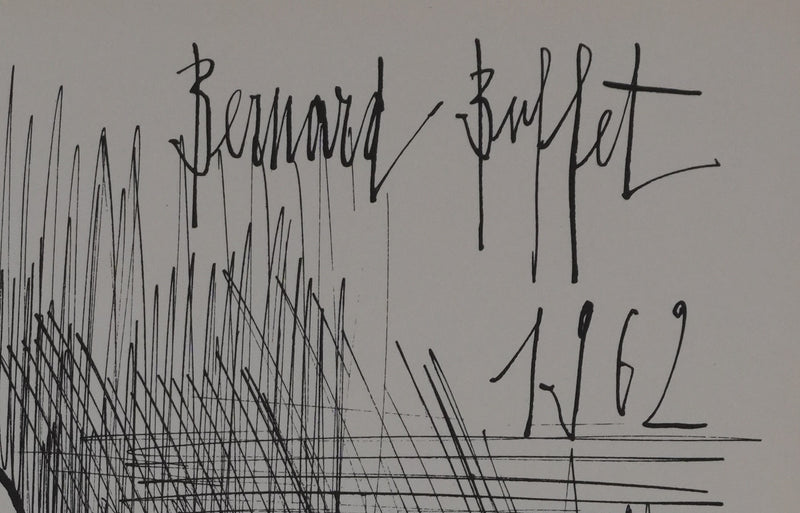 Bernard BUFFET : Les antidotes, Héliogravure signée