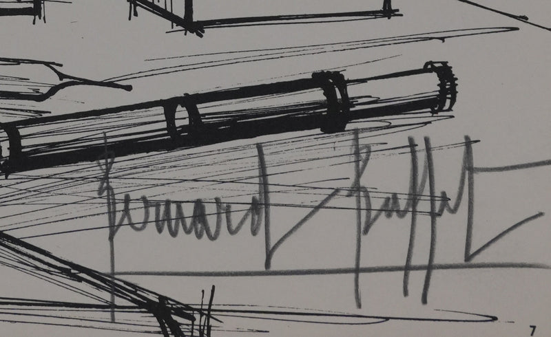 Bernard BUFFET : Les antidotes, Héliogravure signée