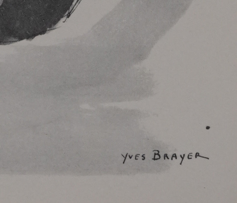 Yves BRAYER : Les pleureuses, Héliogravure signée