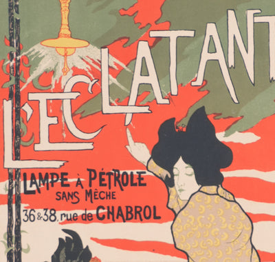 Manuel ROBBE : L'éclatante, Lithographie originale signée