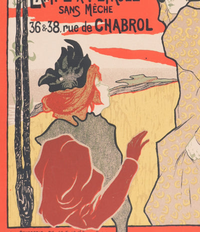 Manuel ROBBE : L'éclatante, Lithographie originale signée