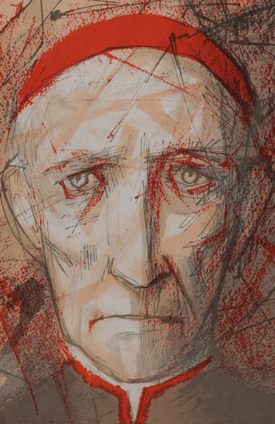 Michel CIRY : Le pape, Lithographie originale signée