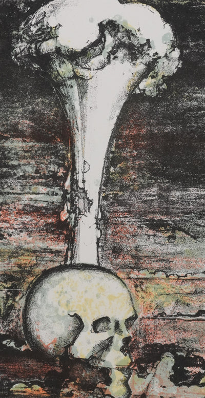 PIERRE-HENRY : Vanité, Lithographie originale signée